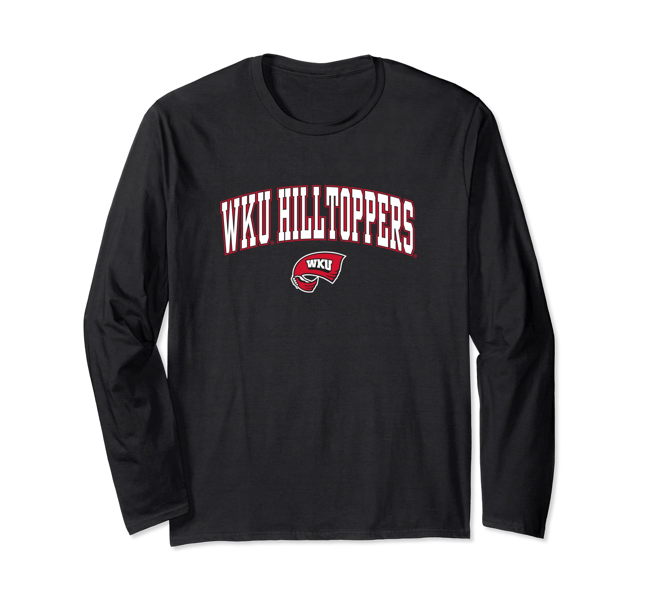 Western Kentucky Hilltoppers Arch Over Black Long Sleeve T-Shirt