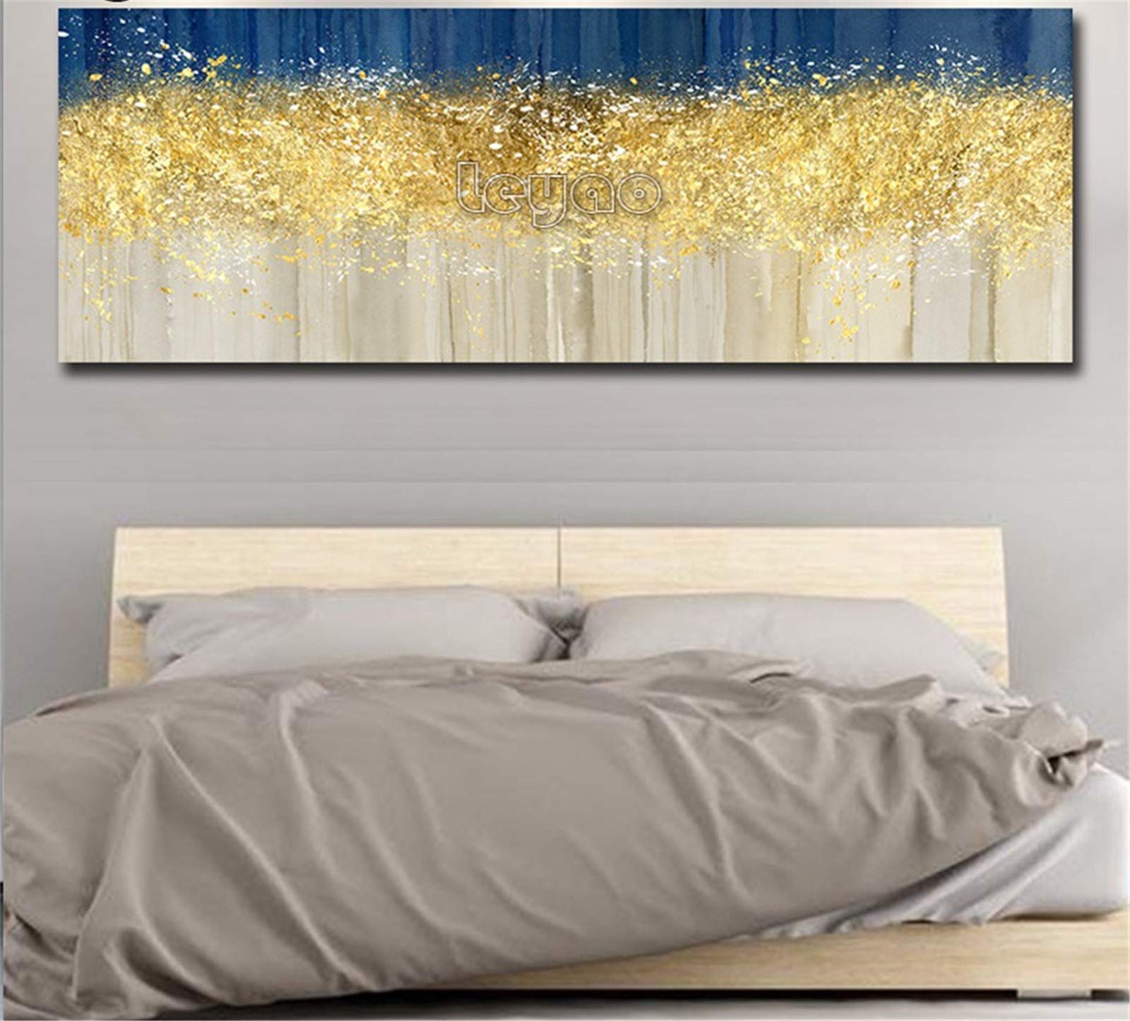 Diamond painting 5D or et strass : Broderie diamant de grande taille luxe