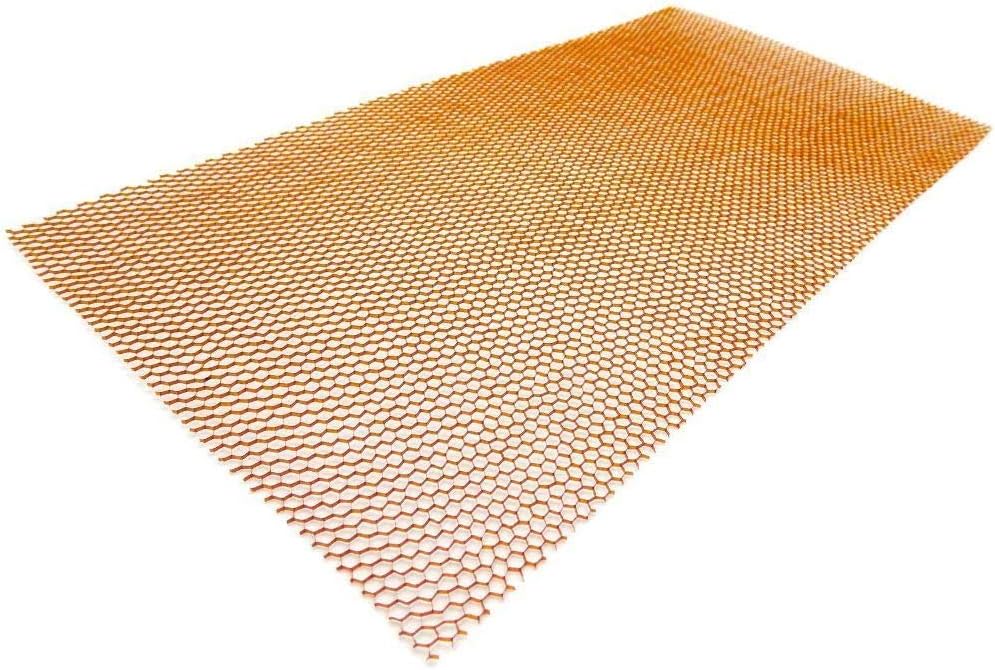 300x150x1mm Aramid Honeycomb Core Sheet Panel Ultra-Lightweight 0.9g