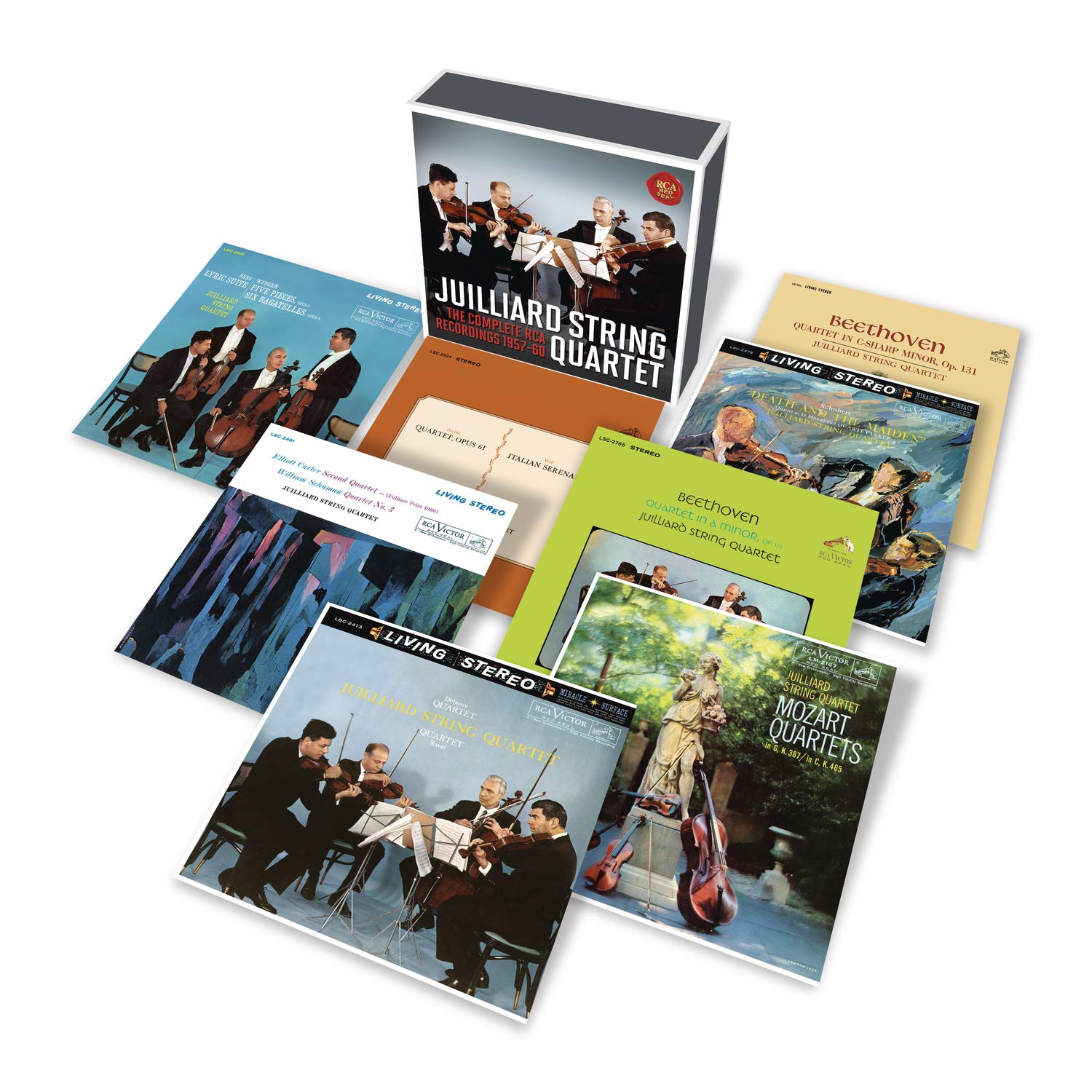 Juilliard String Quartet - The Complete Rca Recordings