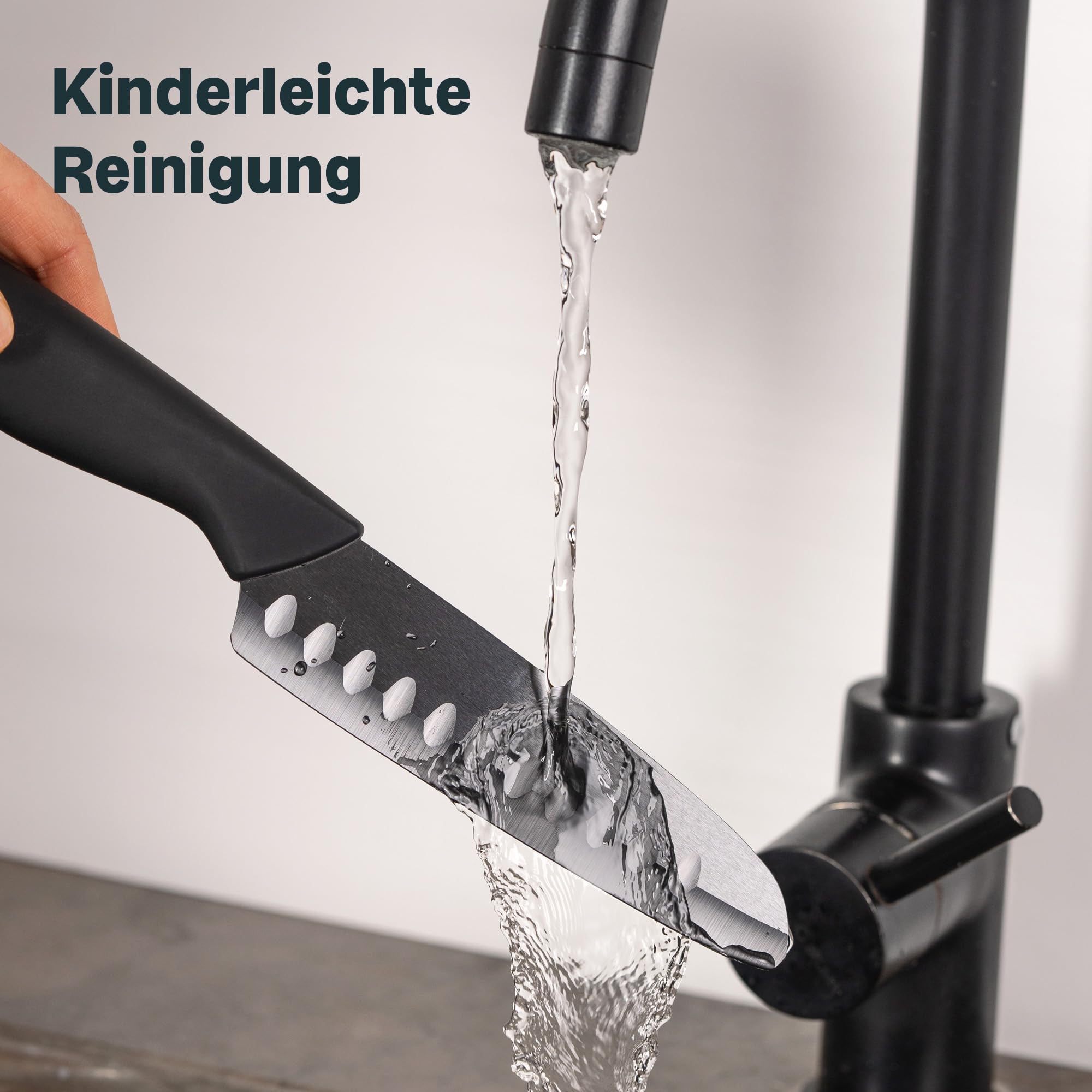 SILBERTHAL Zestaw noży ceramicznych 3 szt. – ostre noże szefa kuchni 15 cm, nóż Santoku 13 cm, nóż do obierania 7,5 cm
