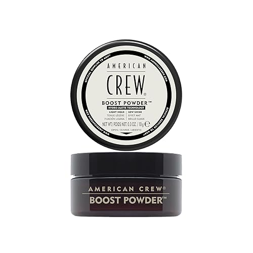 American Crew Polvo de refuerzo para el cabello para hombres, proporciona elevación y volumen, 0.3 onzas (paquete de 1)
