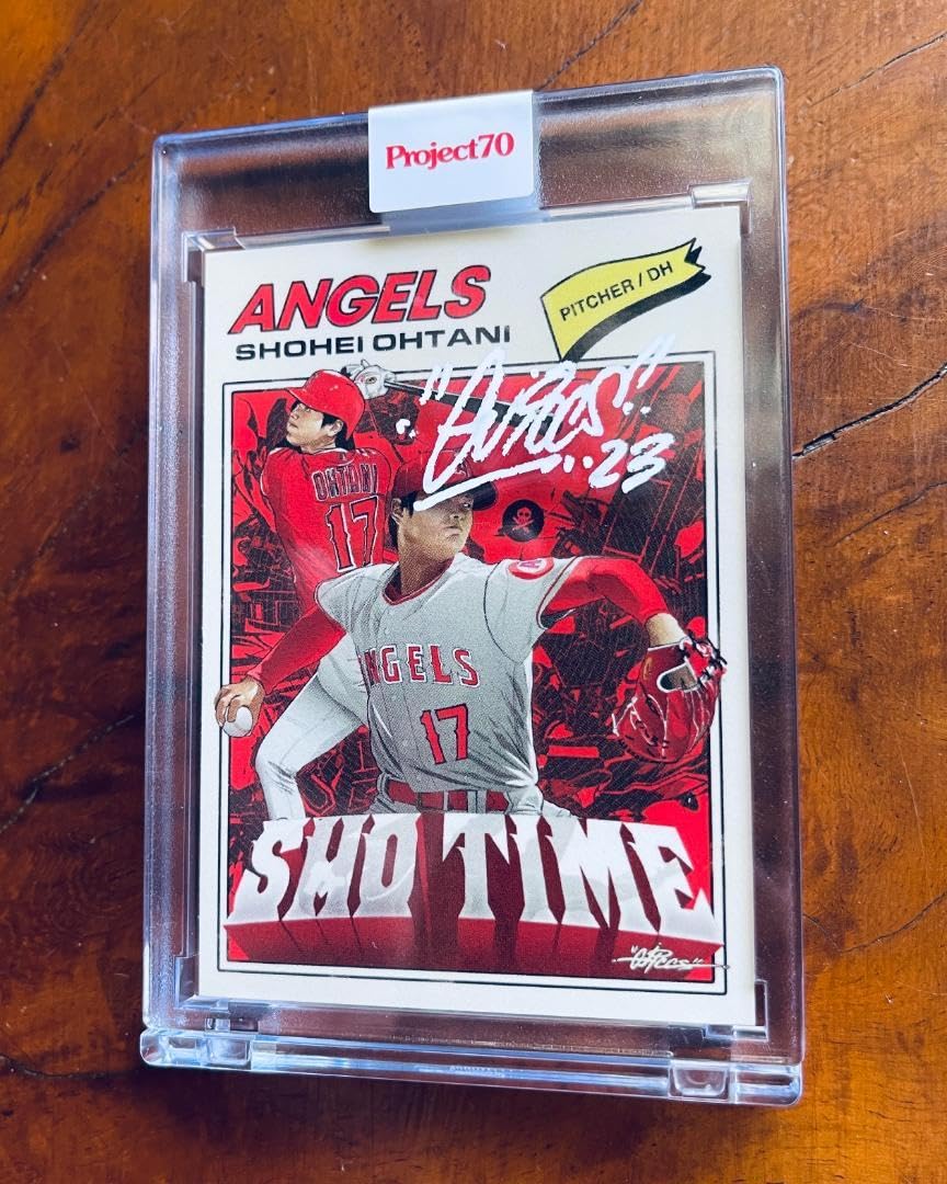Amazon.co.jp: 大谷翔平 Quiccs SIGNED! Topps project 70 : おもちゃ
