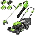 Greenworks 40V 20″ Lawn Mower Bundle – Best All-in-One Yard Power Kit