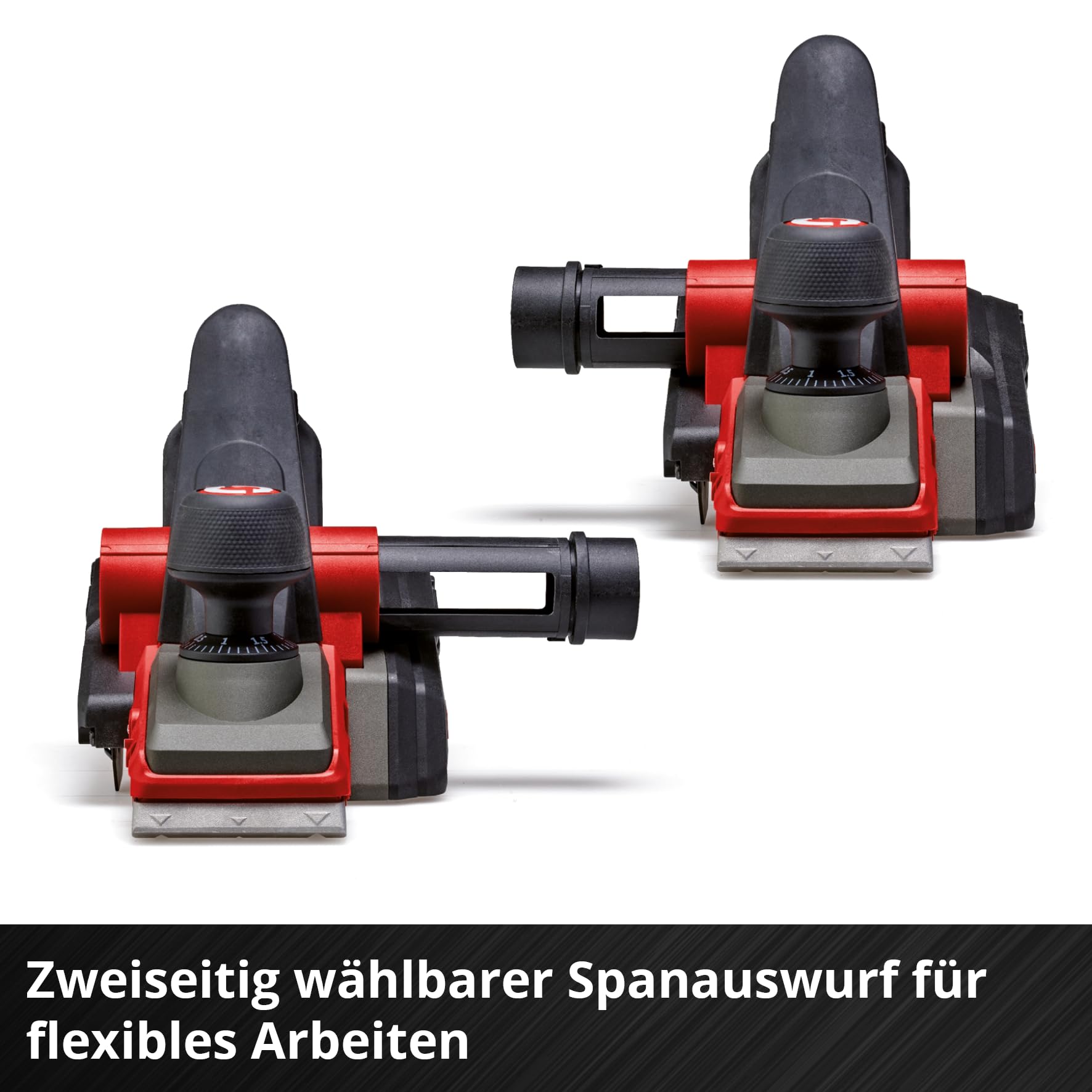 Einhell Professional Akku-Hobel TP-PL 18/3 Li BL-Solo Power X-Change (18 V, Brushless, 82 mm Hobelbreite, bis 3 mm Spantiefe, Falztiefen-/Parallelanschlag, inkl. 2x Wendemesser, ohne Akku)