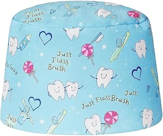 printed headcap Sweet tooth Medical Headcap unisex-dental - Surgical scrub head cap-Vet - Doctor Scrub -Nurse Uniform Head cap