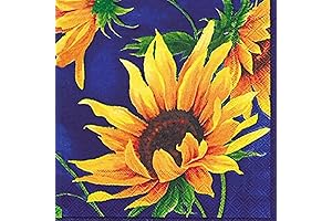 IHR Ideal Home Range Cocktail Napkins for a Dash of Sunshine and Sophistication