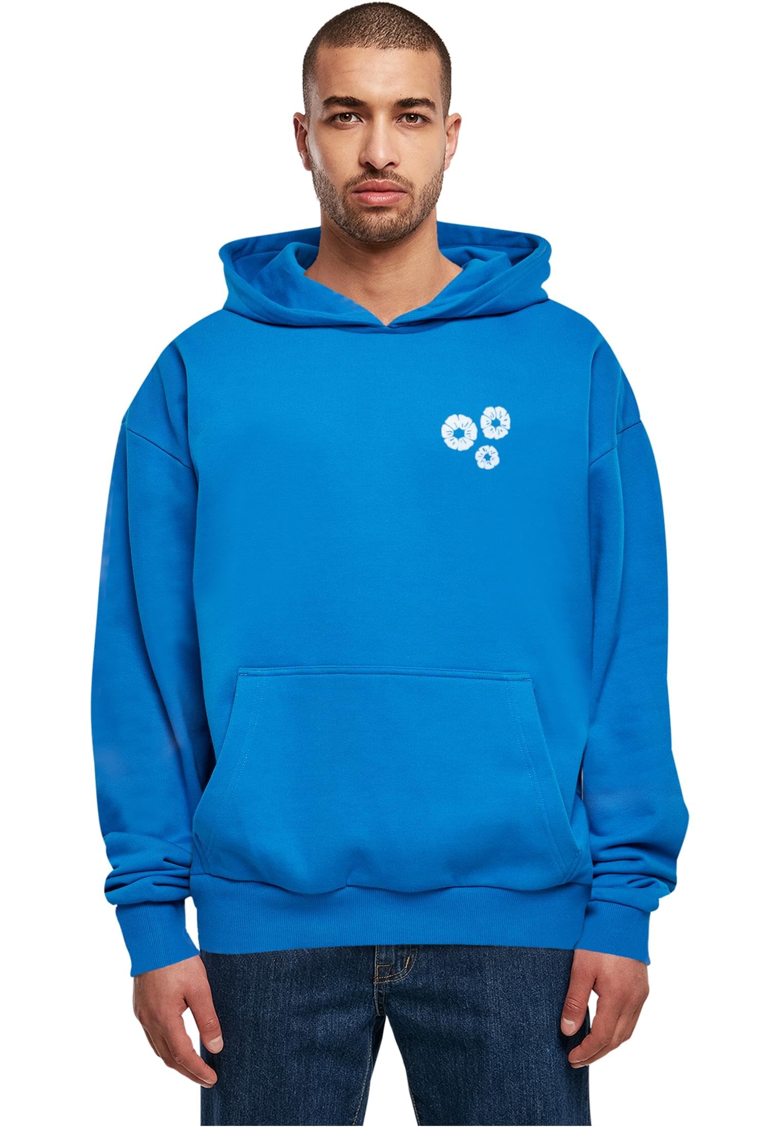 Mister Tee Mt4022-bold Flowers Heavy Cotton Box Hoody Felpa con Cappuccio Uomo (Pacco da 1)