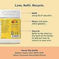 Vista 5 de OLLY - Gusanos de goma multivitamínicos para niños, salud general y apoyo inmunológico, vitaminas y minerales A, C, D, E, Bs y zinc, suplemento