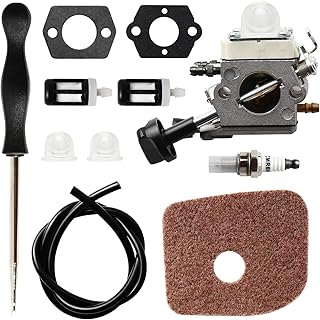 Seentech BG56C Carburetor – Replacement Carb Kit for Stihl BG56, BG56C, BG66, BG66C, SH56, SH56C, SH86, SH86C Leaf Blowers – Includes Air Filter, Fuel Line, Spark Plug, Gaskets, and Adjustment