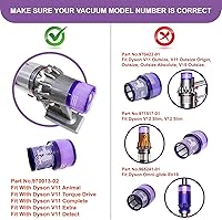 Vista 5 de Dyson V15 Filter, 2-Pack Premium True HEPA Replacement Filters Compatible with Dyson V15 Detect, V15 Detect Absolute, V15 Submarine, V15 Detect