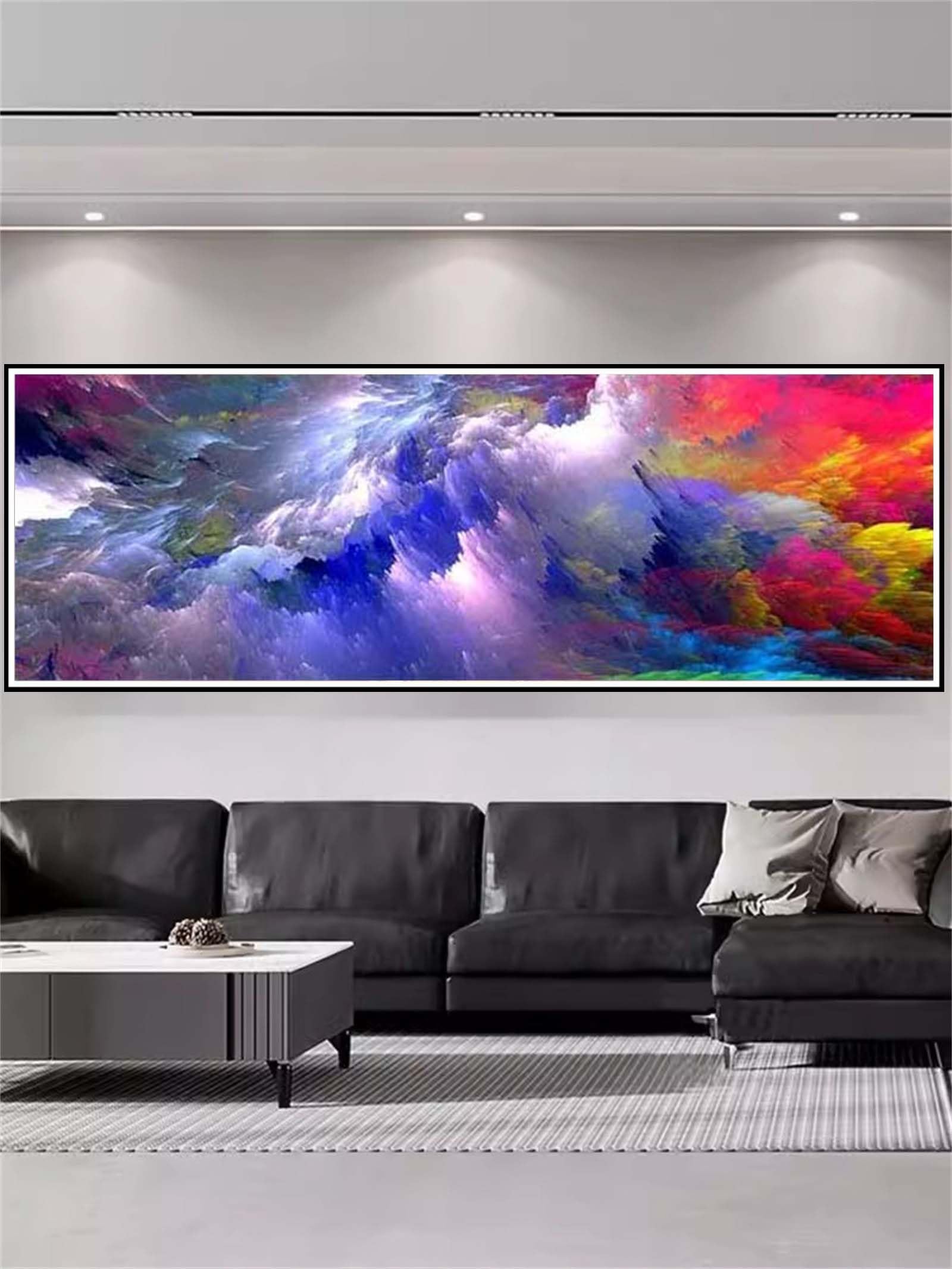 Diamond Painting Adultes Nuage XXL pour Éviter le Stress Quotidien - 8