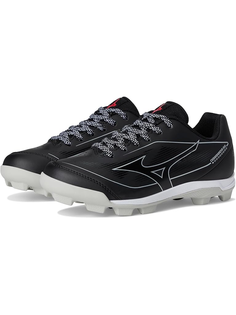 Black Mizuno Cushionrevo Diamond Jr (Little Kid/Big Kid)
