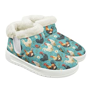 Snow Boots for Women Warm Fur Lining Women Ankle Winter Boots for Outdoor Walk