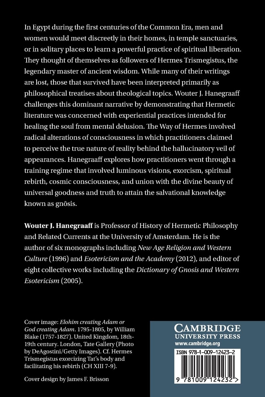 Hermetic Spirituality and the Historical Imagination: Altered States of Knowledge in Late Antiquity