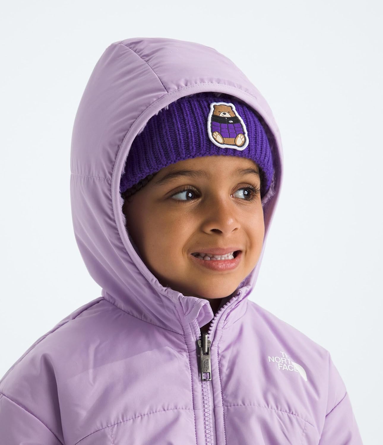 The North Face unisex-baby Reversible Shasta Full Zip Hooded Jacket - Image 3