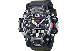 CASIO G-Shock Carbon MUDMASTER Radio Solar Triple Sensor GWG-2000-1A3JF