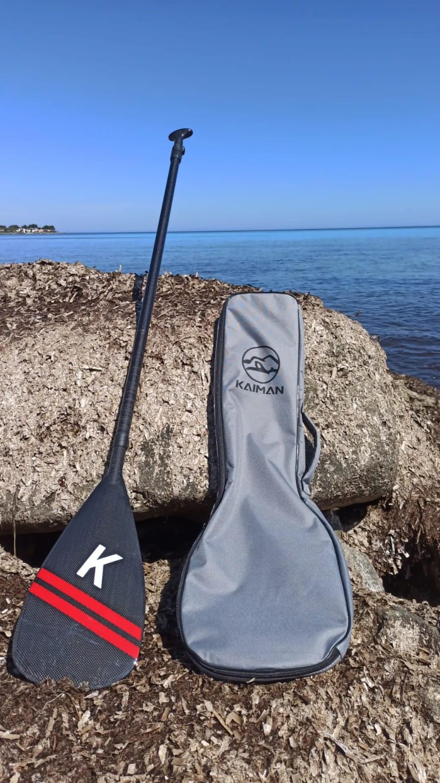 Generico PAGAIA Full Carbon SCOMPONIBILE Stand UP Paddle Marca KAIMAN Peso 650 GR Misure 220 CM