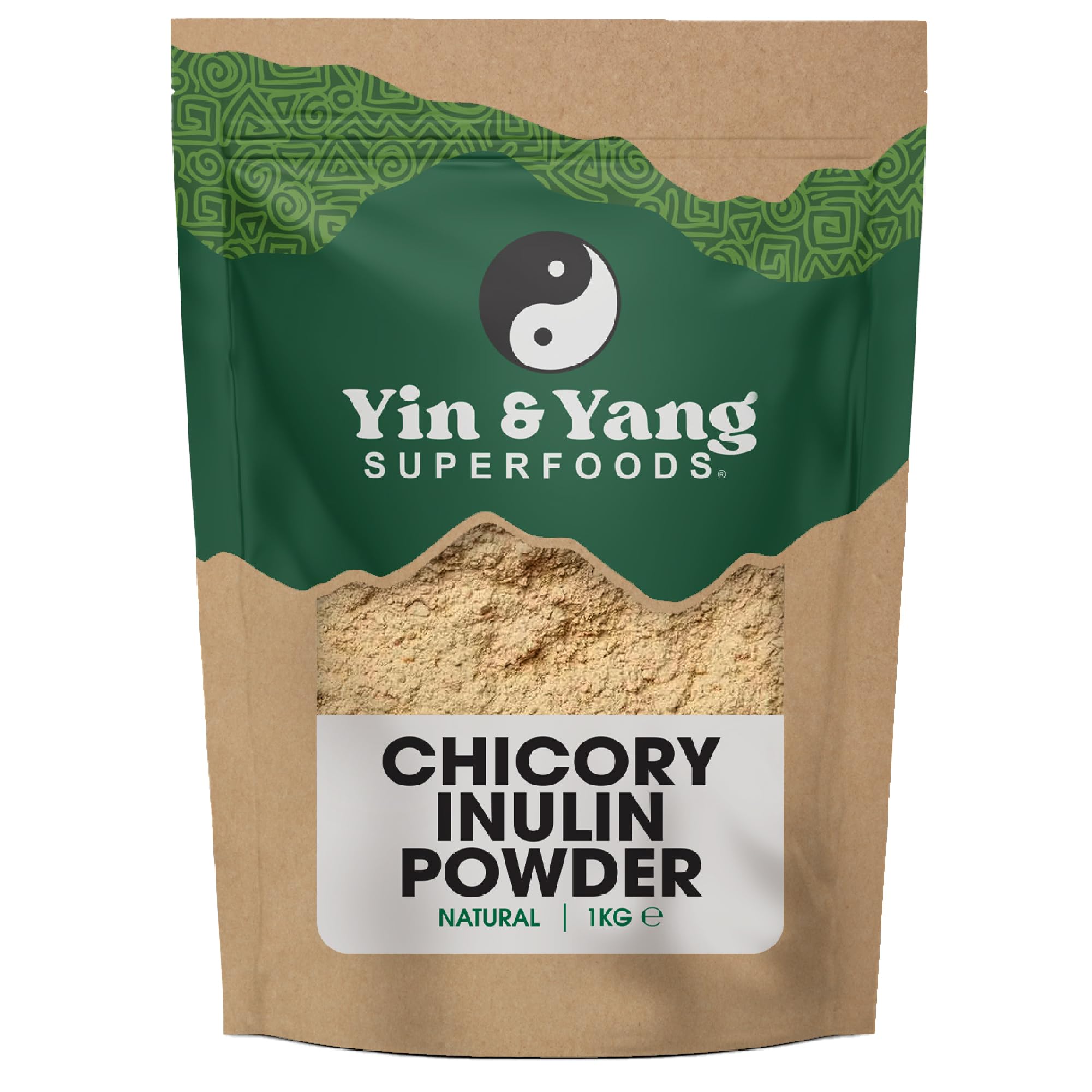 Premium Inulin Powder 1kg - Dietary Fibre from Chicory Root | Vegan, Non-GMO, Palm Oil Free | Fibre Supplement Made in The EU