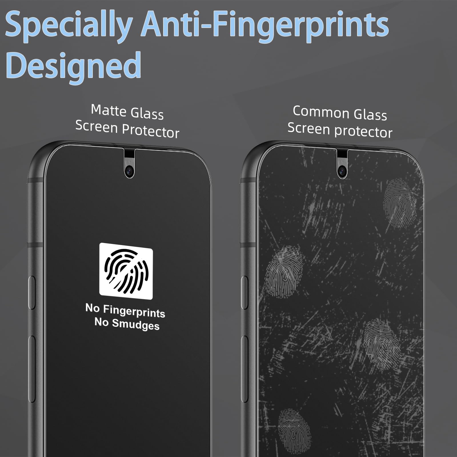 3x Matte Displayfolie Für Google Pixel 6a – Selbstheilend, Blendschutz, Anti-Fingerabdruck, Einfach Zu Installieren