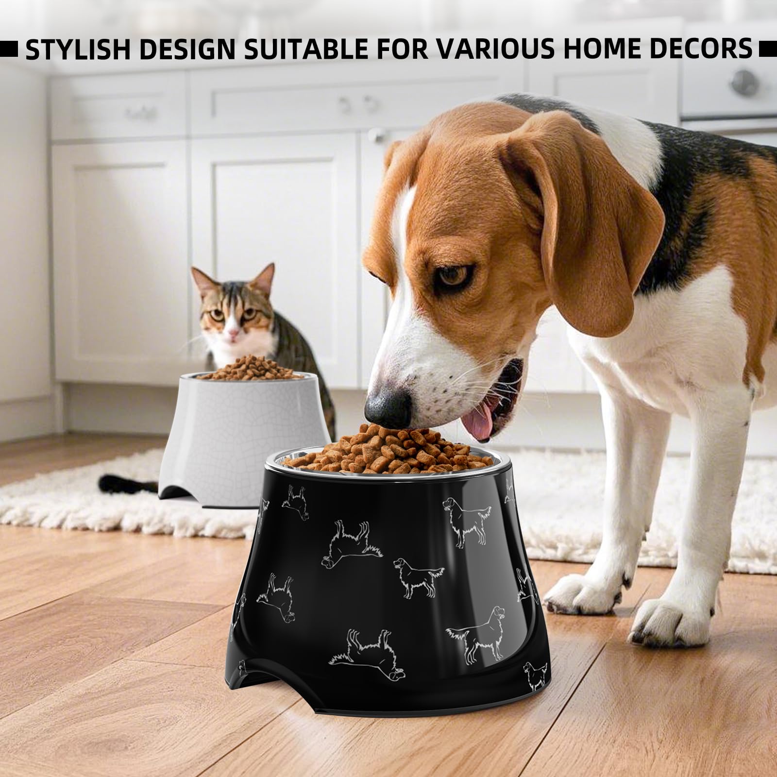 best slow feeder bowl for dogs PEHOM[Macaroni] Slow Feeder Dog Bowls