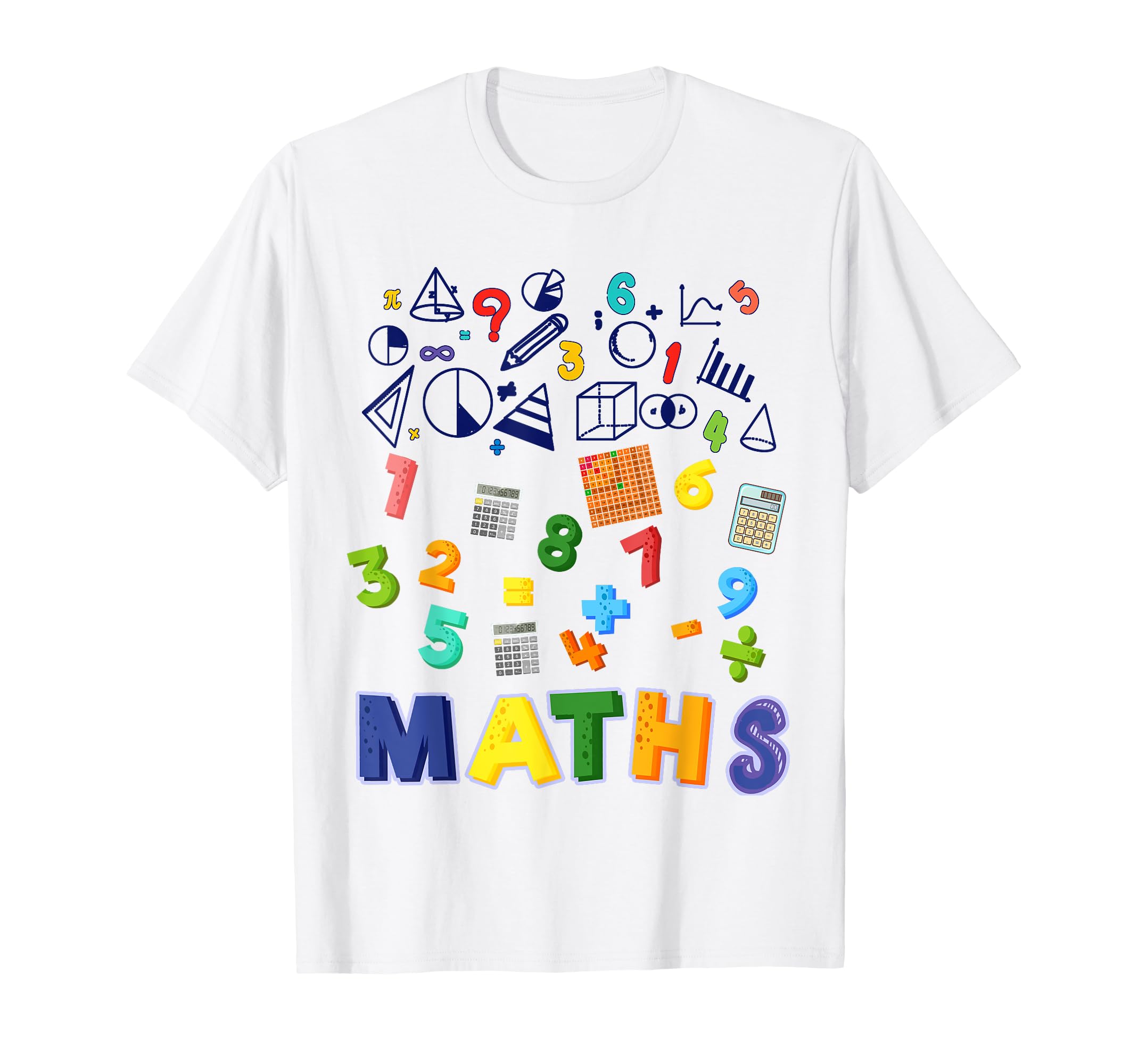 Maglietta Divertente Per Insegnanti Di Matematica – Ragazzi E Bambini Con Frasi Istruttive – Regalo Originale