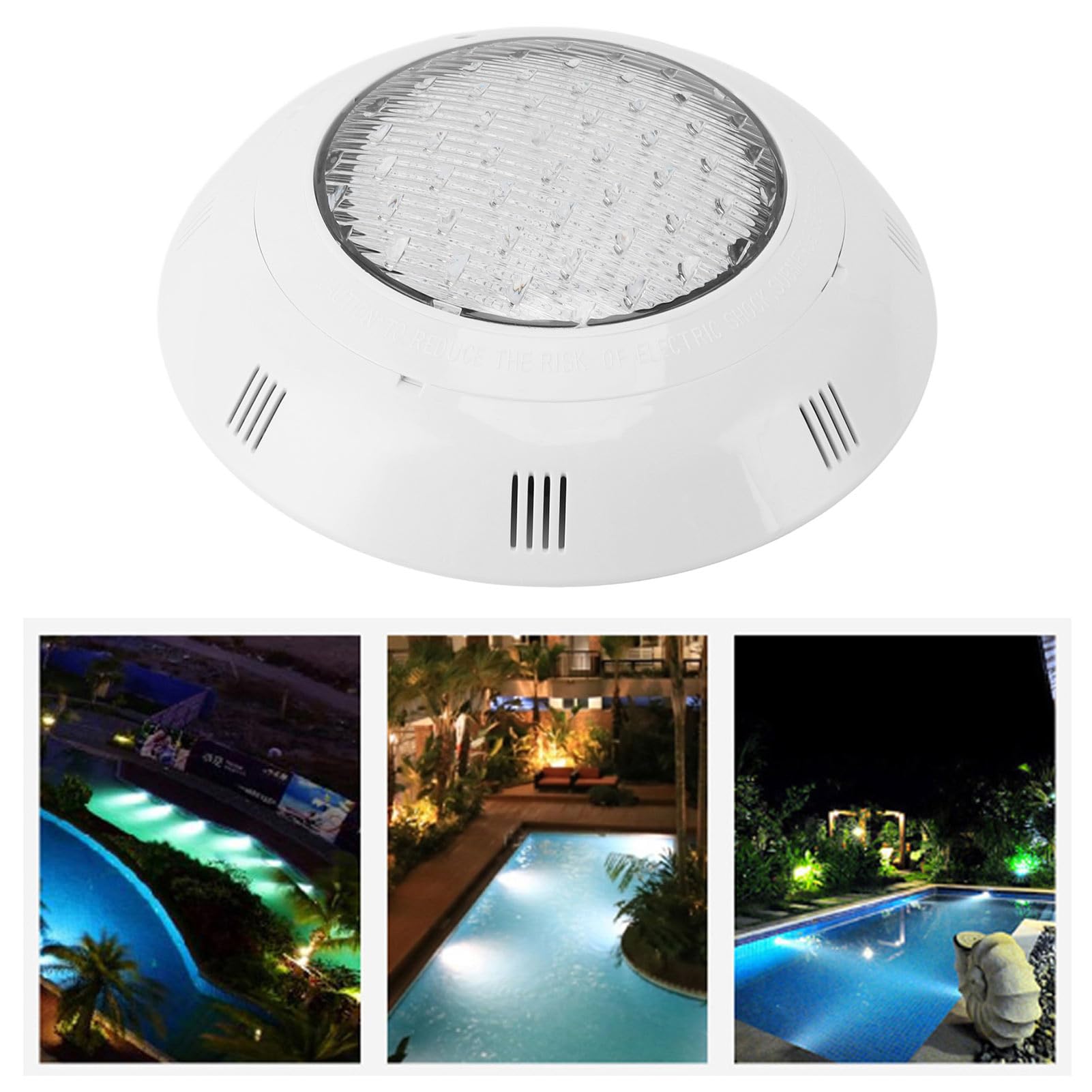 Pool Light z Pilotem IP68 Wodoodporna 12V RGB Kolor