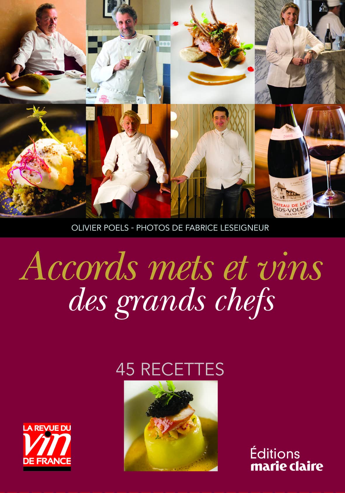 Accords mets et vins des grands chefs