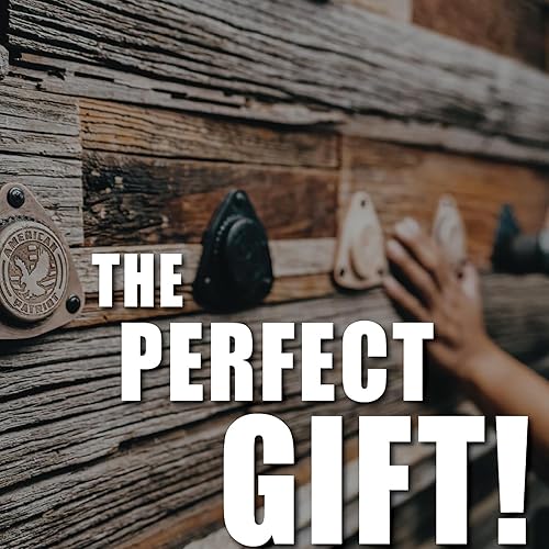 Miniatura 6 de Soporte magnético para pistola para vehículo y hogar, fabricado en Estados Unidos, cuero hecho a mano, resistente y resistente, soporte magnético de