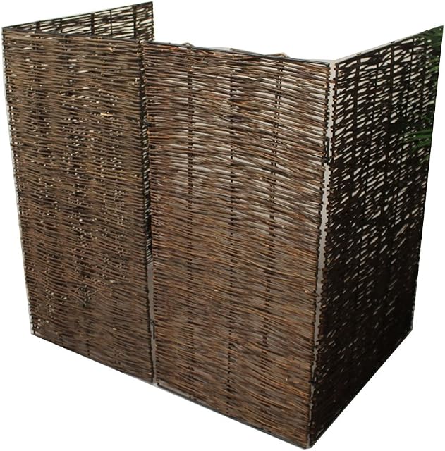 Willow Wheelie Bin Screen (Double)