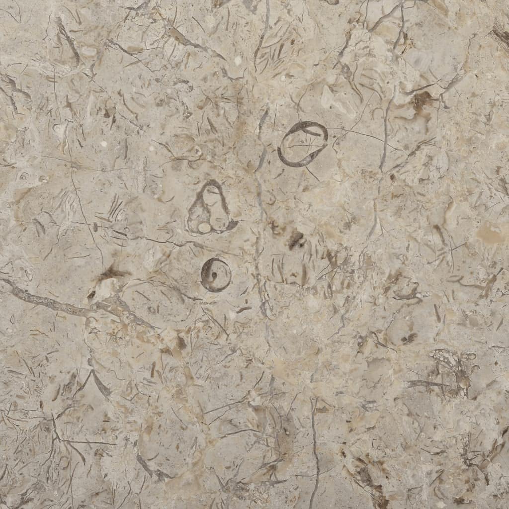 Round Table Top, 20 in Diameter Grey Marble - Dinning, Dining, Patio, Outdoor, Table, Garden - Durable Table