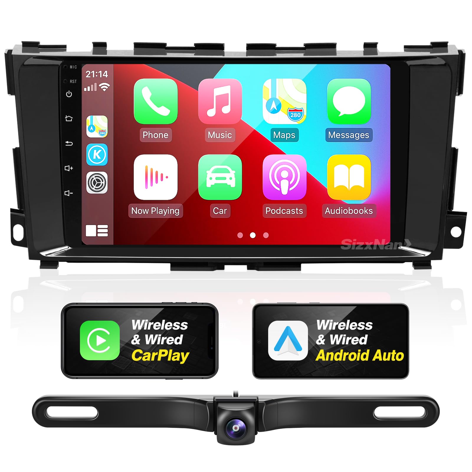 Amazon.com: SizxNanv ALTIMA 2013-2018 Radio Updated Compatible