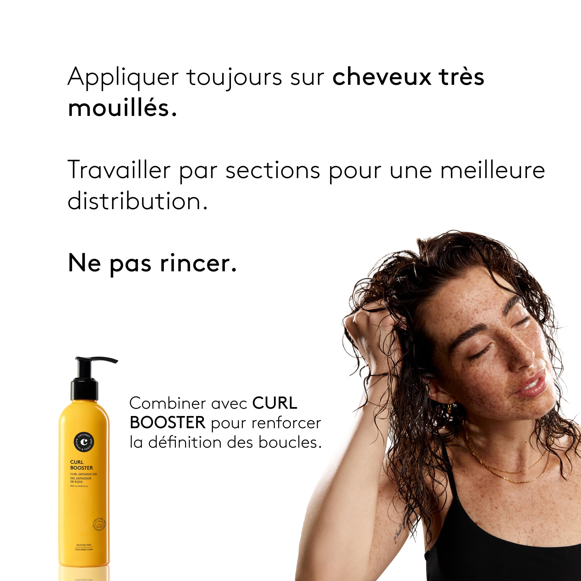 COCUNAT – Curl Moisturizer Leave-in - Démêle, Définit et Hydrate les Boucles - Boucles Souples, Brillantes et Lisses - Hydratation Maximale - Méthode Curly - Élimine les Frisottis - 150 ml
