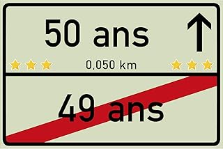 T-shirt 50 Ans T-Shirt 50ème Anniversaire 1975 - Cadeau 50 Ans Homme Femme T Shirt 50 Ans Femme 1975