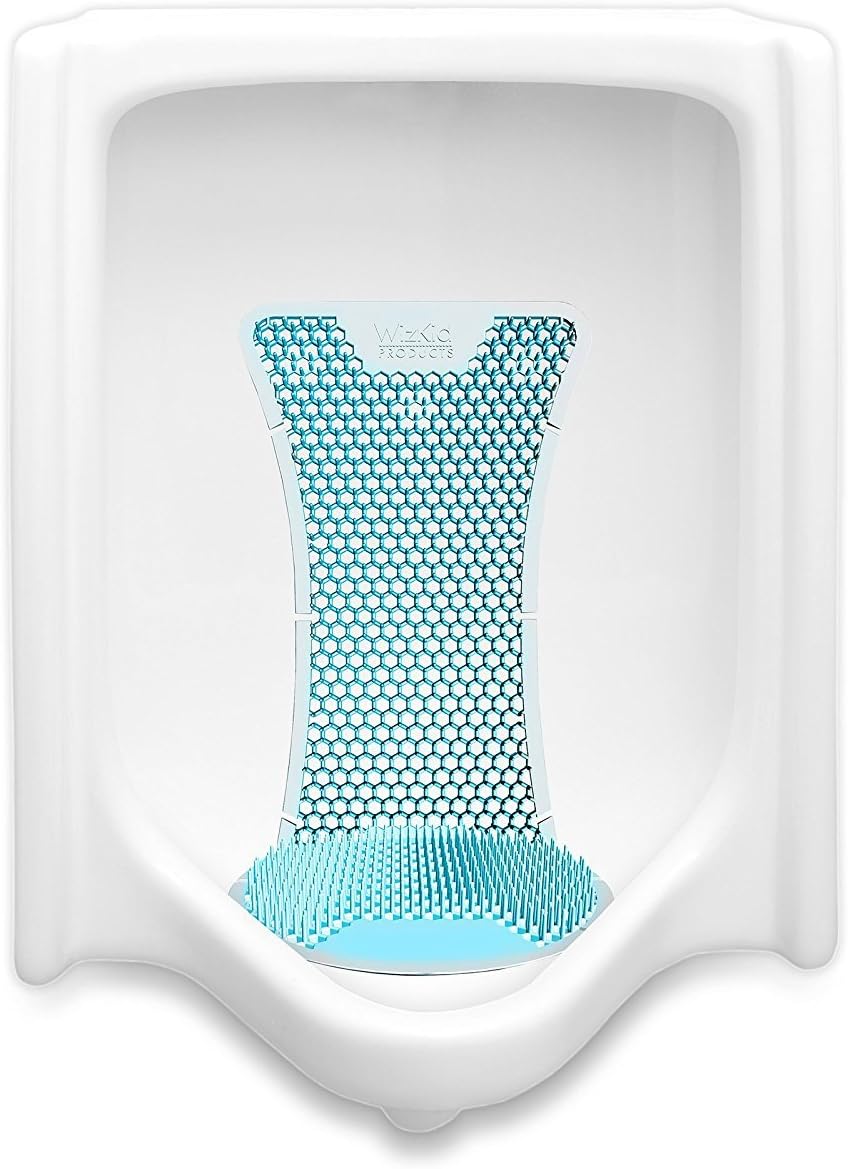 Splash Hog Urinal Screen – Clean Scent | Reduces Splash-Back | Long Lasting Fragrance | Deodorizes for up to 60 Days | 6-Pack |