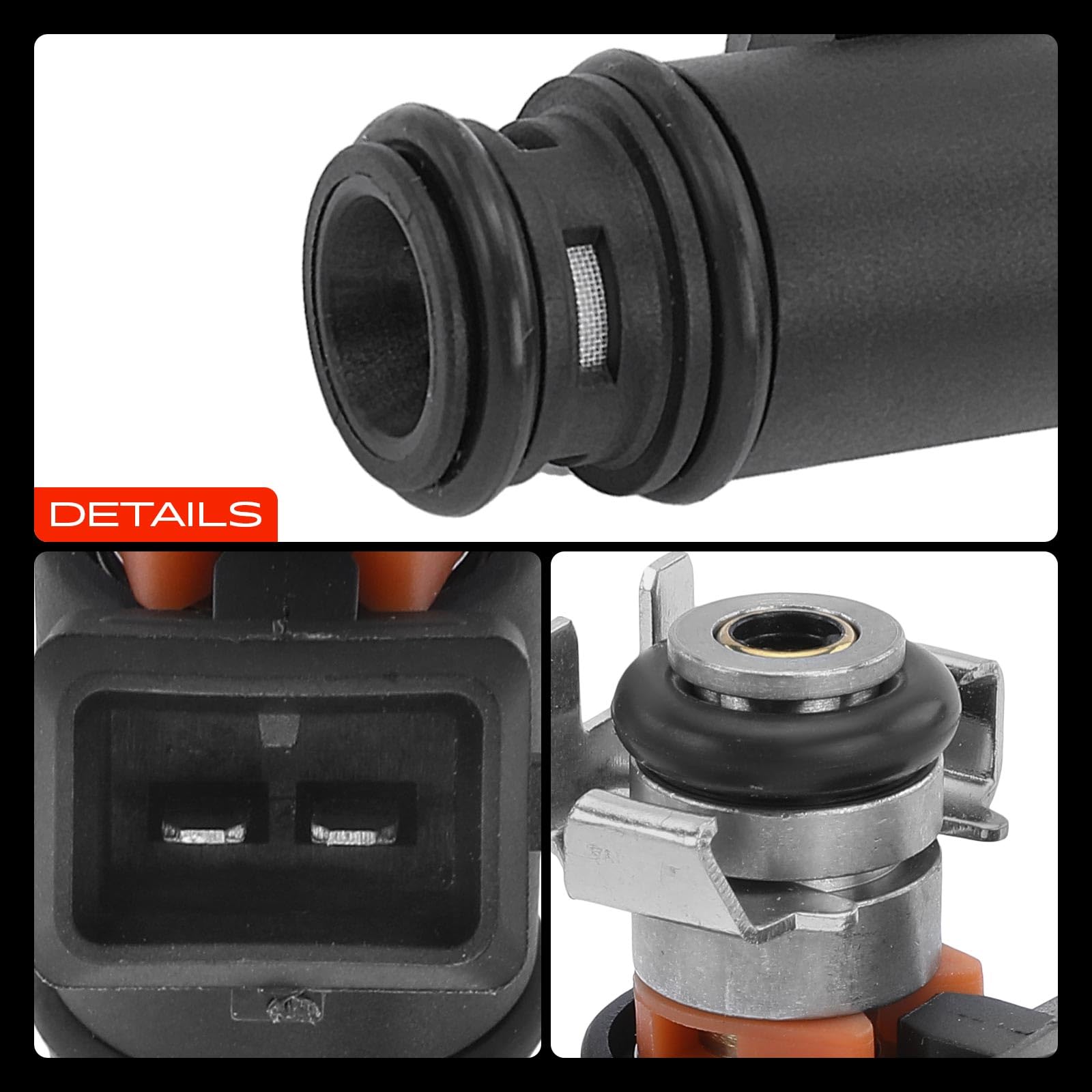 Frankberg boquillas de inyector de combustible IWP022 | Compatible con: P.a.s.s.a.t Variante 35I 3A5, S.h.a.r.a.n 7M6 7M8 7M9, P.a.s.s.a.t 35I 3A2, Golf III Variante 1H5