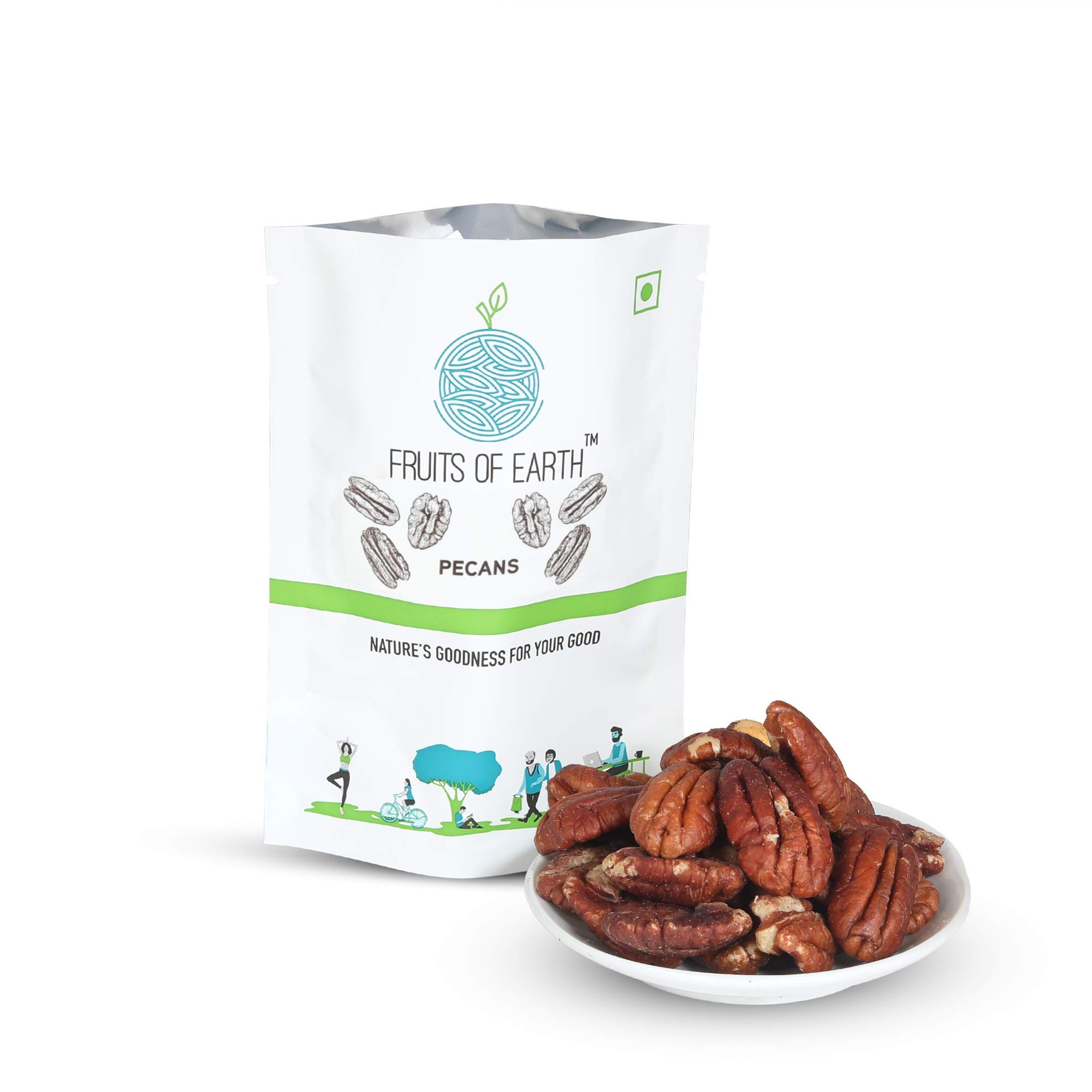 See full amazon price history chart for FRUITS OF EARTH 100% Natural Premium Pecan Nuts (50 Grams-Pack of 1) | High in Fiber & Boosts Immunity | Supports Heart Health & Brain Function | Delicious & Nutritious Dry Fruits|Gluten & Salt Free FRUITS OF EARTH 100% Natural Premium Pecan Nuts (50 Grams-Pack of 1) | High in Fiber & Boosts Immunity | Supports Heart Health & Brain Function | Delicious & Nutritious Dry Fruits|Gluten & Salt Free (B08H2G82RB) Amazon Price History, Amazon Price Tracker