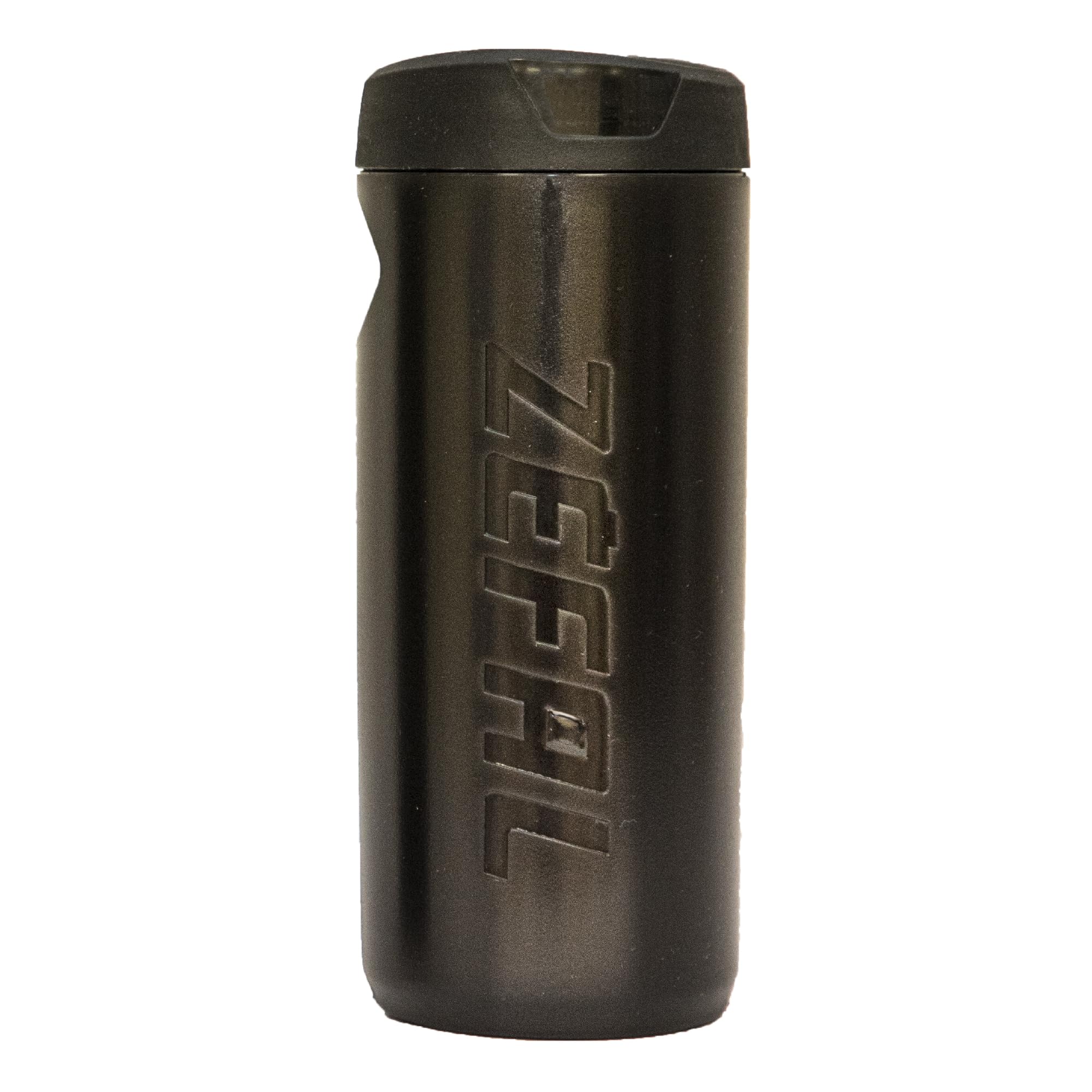 Zefal Z-Box M Tool Storage Box – 0.6L Waterproof Bike Tool Capsule for Bottle Cages, Screw Cap Closure, Compact & Durable Polypropylene Case for Road, Gravel, and MTB Riders