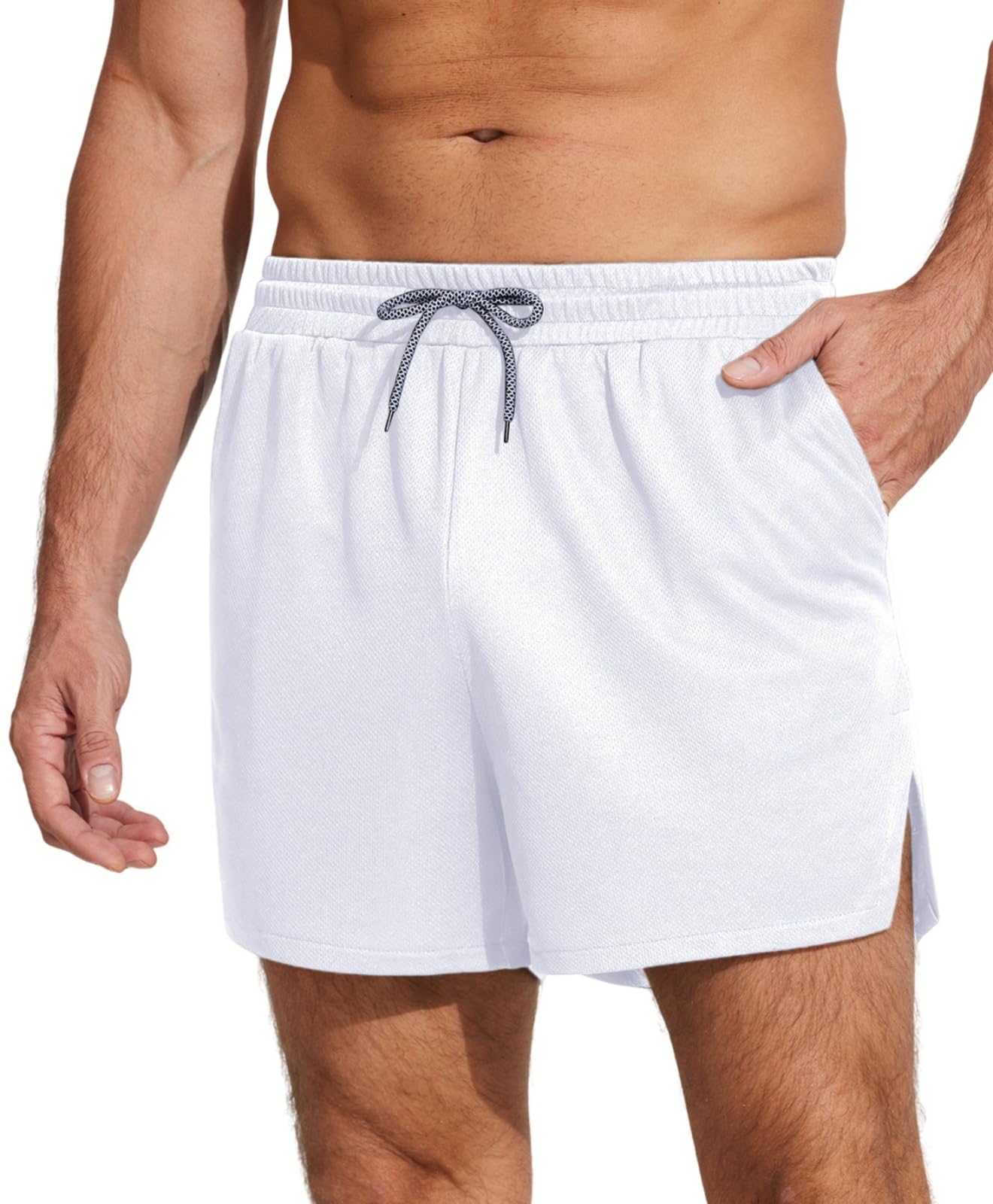 Weardear Pantaloncini Sportivi da Uomo Sport e Allenamento Fitness Shorts Jogging Corti Comodo e Traspirante Pantaloncini per e Correre S-XXL