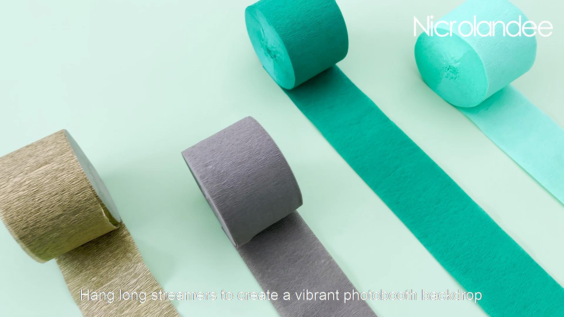 NICROLANDEE Décorations De Fête Or Rose - 12PCS Lanternes En Papier Florales Vintage Or Rose