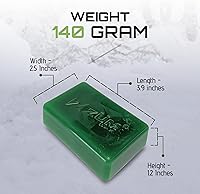 Vista 6 de ZUMWax - Cera universal para esquí y snowboard, 3.53 onzas, increíblemente rápida en todas las temperaturas