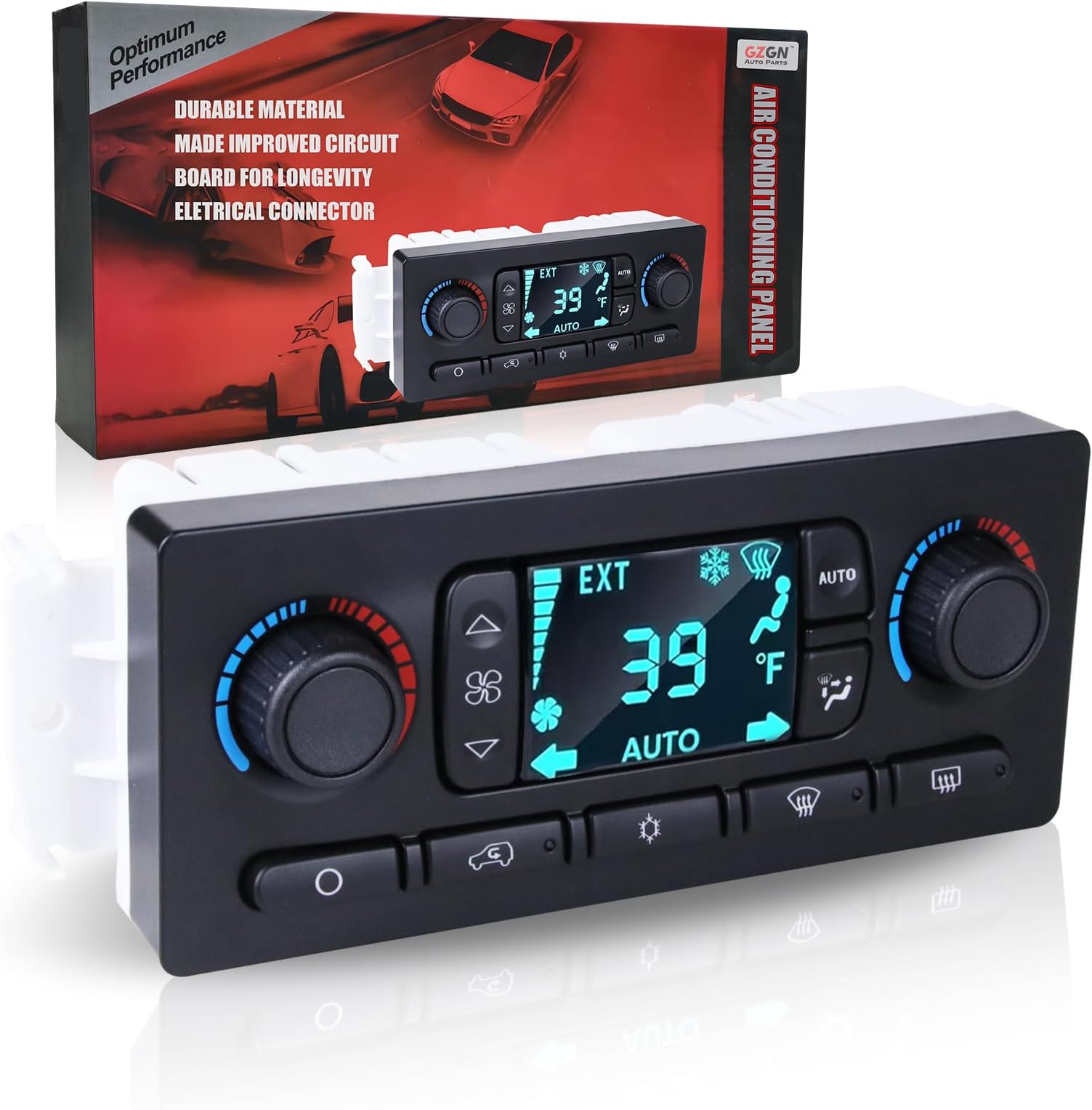 599-211 A/C Heater Climate Control Module Panel Switch 599-211XD Compatible with 03-04 Chevy Silverado Suburban GMC Sierra Yukon Envoy Cadillac Escalade Rainier Hummer Bravada 10367041