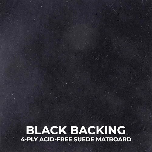 Miniatura 3 de Marco de caja de sombra de 18 x 22 pulgadas, madera negra, con una profundidad de visualización útil de 34 pulgadas, incluye un tablero de respaldo