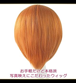Amazon.co.jp: CaseEden (ケースエデン) ショートウィッグ 35cm
