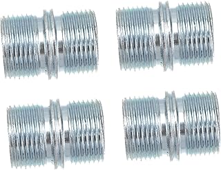 IFANLANDOR 4pcs Shelves for Kitchen Cabinets Shelf for Closet Male Threaded Pipe Stud Peg Set Carbon Steel Shelf Support Nut Double Head Shelf Support Nut Cabinet Shelf Support Nut Screw Stud