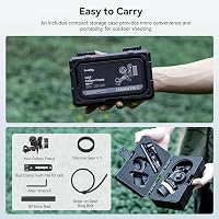 SMALLRIG Mini Follow Focus - Kézi Fókusz és Zoom Vezérlő DSLR és Tükörnélküli Kamerákhoz - Sony A7, A9, BMPCC 4K/6K Kompatibilis 7