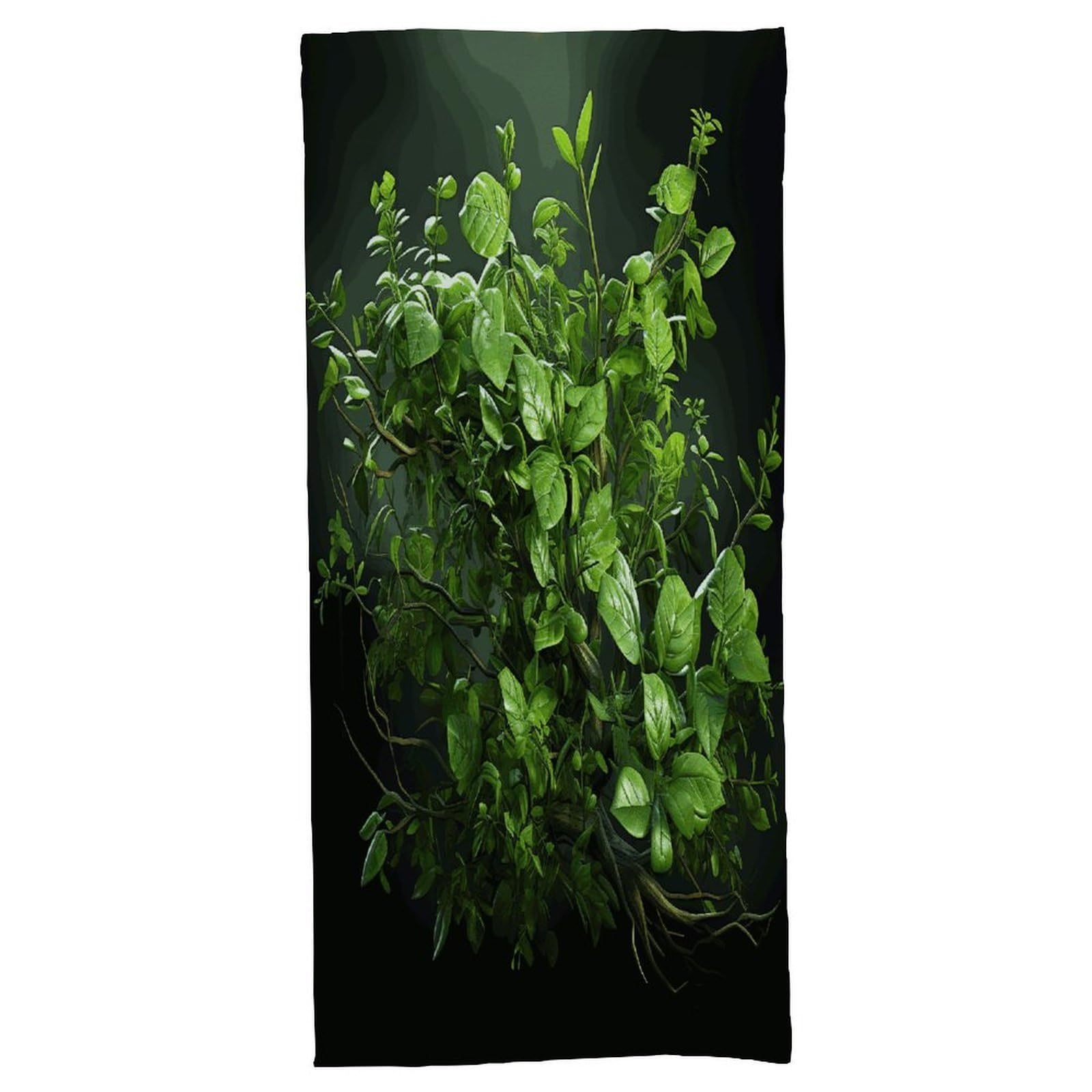 Fekiloot Men's Style Green Leaves Bath Towel Highly Absorbent,Beach Towels For Wo,Pool Towel Bathroom Essential For Beach,Gym,Travel, Camp