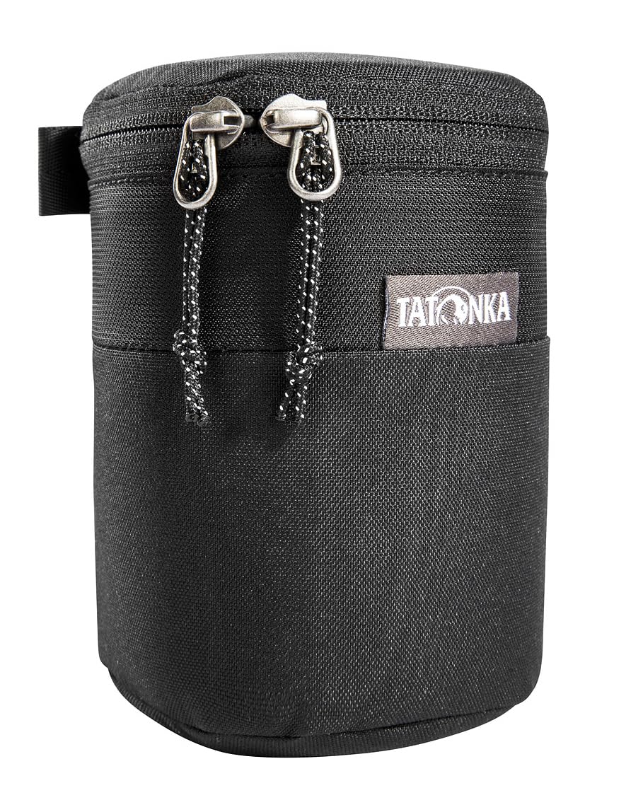 Tatonka Borsa per obiettivi Unisex, per Adulti, 12 x 9 x 9 cm, Colore: Nero