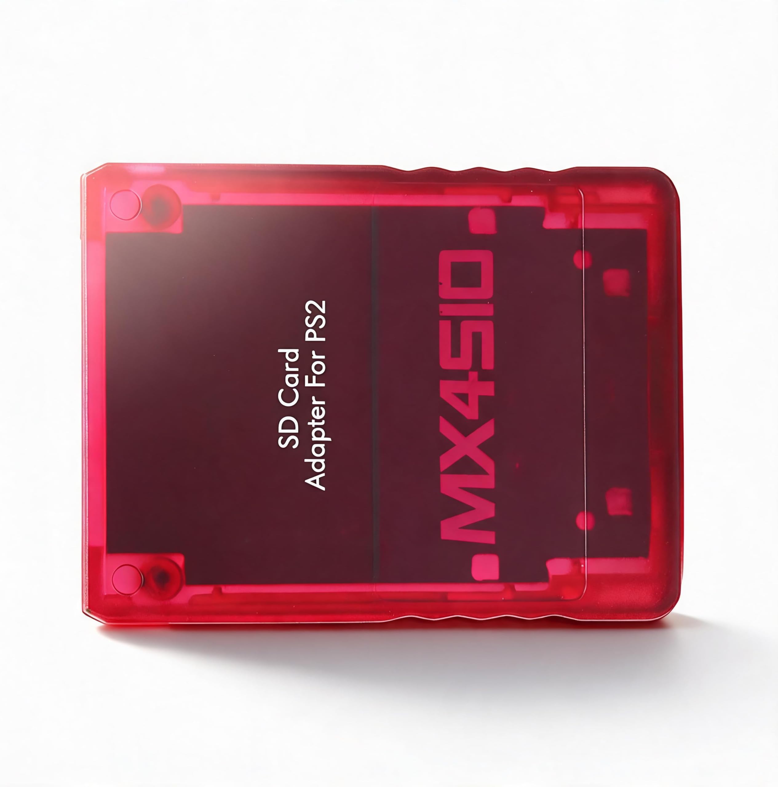 Zunate MX4SIO SIO2SD Reader Adapter, Hand Made Stable Replacement MX4SIO TF Adapter for (Red)