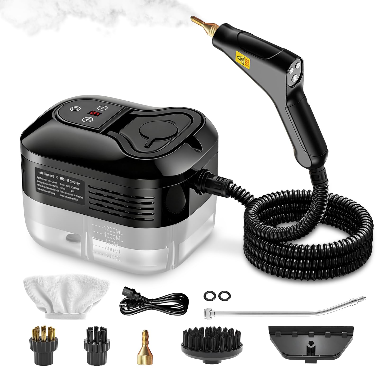 Steam Cleaner, High Temp Portable Handheld Steamer for Cleaning